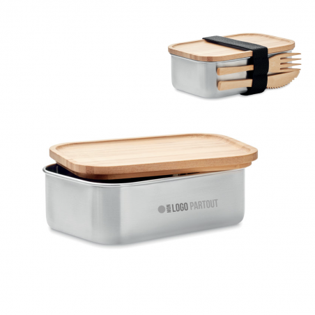 Lunch box Personnalisable Publicitaire en plastique recyclé