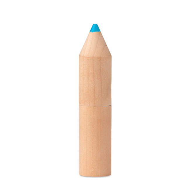 6 crayons en bois Petit Coloret 