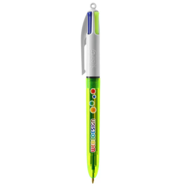 Stylo BIC ® 4 Couleurs Fluo 
