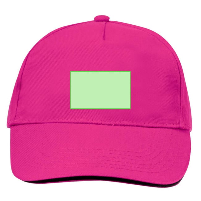 Casquette publicitaire 5 pans KISSE 