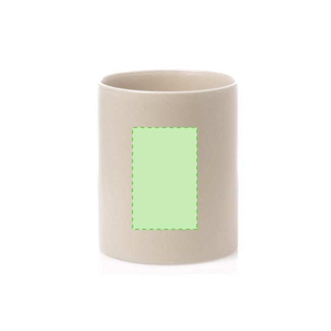 Mug en céramique mat Malik 370 ml 