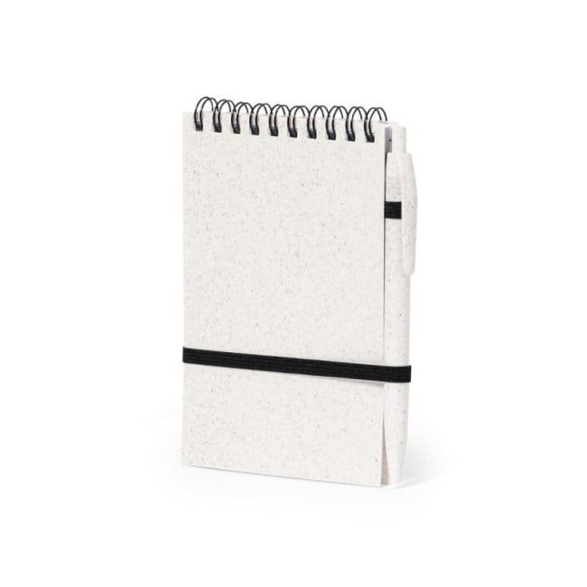 Cahier publicitaire avec stylo Fanny 