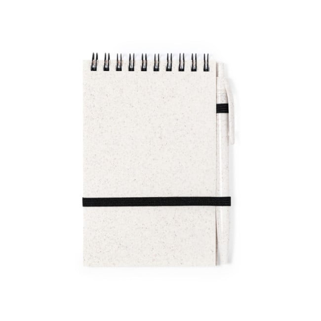 Cahier publicitaire avec stylo Fanny 